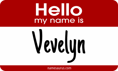 Hello my name is Vevelyn png download