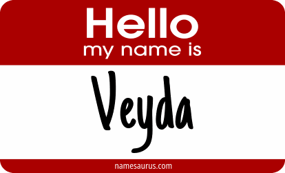 Hello my name is Veyda png download