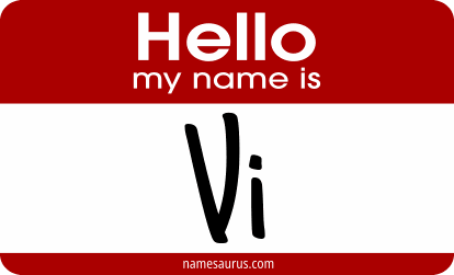 Hello my name is Vi png download