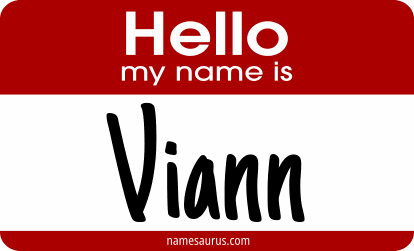 Hello my name is Viann png download