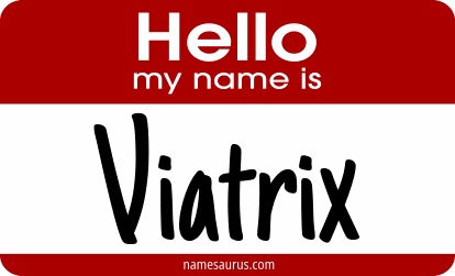 Hello my name is Viatrix png download