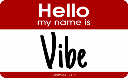 Hello my name is Vibe png download
