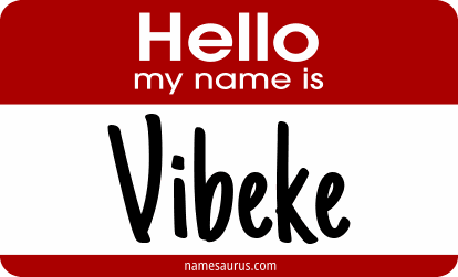 Hello my name is Vibeke png download
