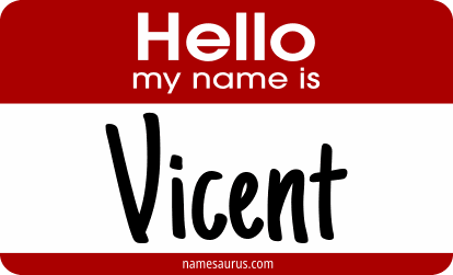 Hello my name is Vicent png download