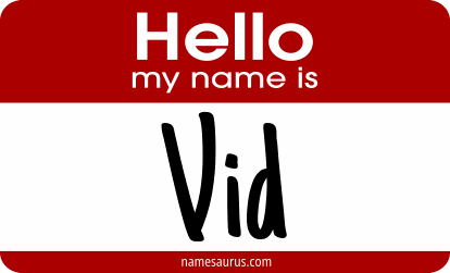 Hello my name is Vid png download