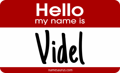 Hello my name is Videl png download