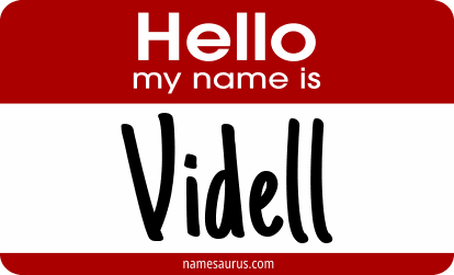 Hello my name is Videll png download