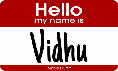 Hello my name is Vidhu png download