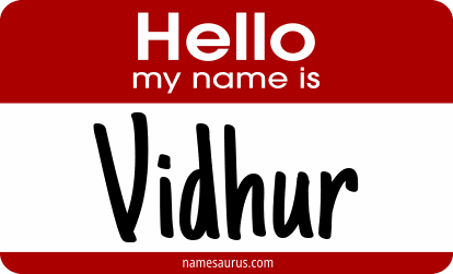 Hello my name is Vidhur png download