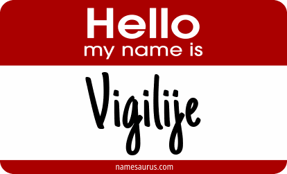 Hello my name is Vigilije png download