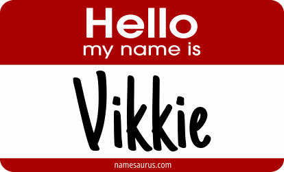 Hello my name is Vikkie png download