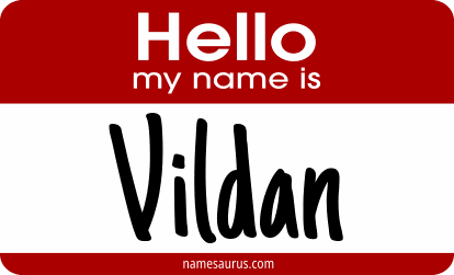 Hello my name is Vildan png download