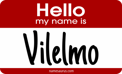 Hello my name is Vilelmo png download