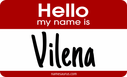 Hello my name is Vilena png download
