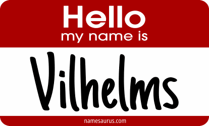 Hello my name is Vilhelms png download