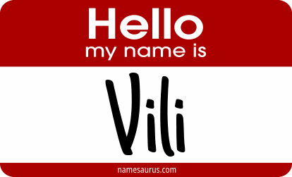 Hello my name is Vili png download