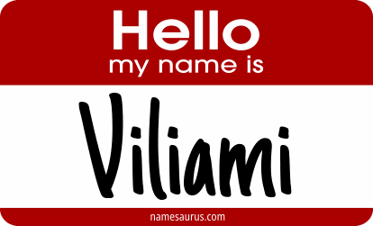 Hello my name is Viliami png download