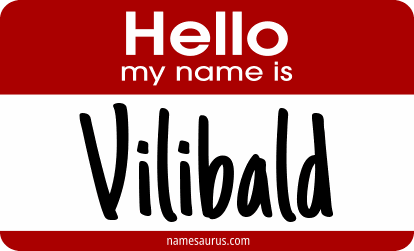 Hello my name is Vilibald png download