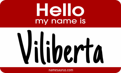 Hello my name is Viliberta png download