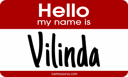 Hello my name is Vilinda png download