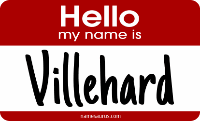 Hello my name is Villehard png download