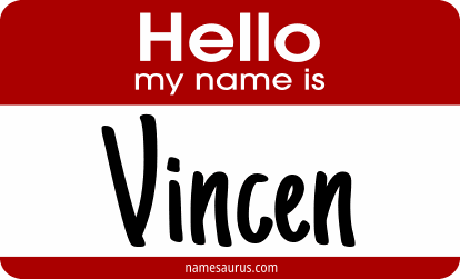 Hello my name is Vincen png download