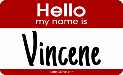 Hello my name is Vincene png download