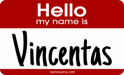 Hello my name is Vincentas png download