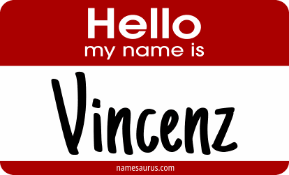 Hello my name is Vincenz png download