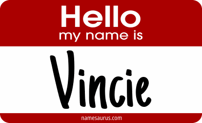 Hello my name is Vincie png download