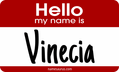 Hello my name is Vinecia png download