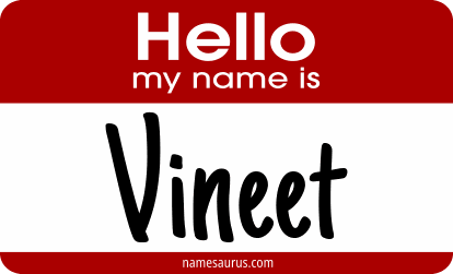 Hello my name is Vineet png download