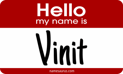 Hello my name is Vinit png download