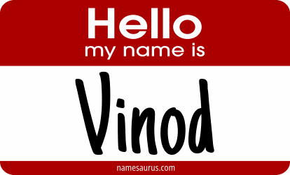 Hello my name is Vinod png download