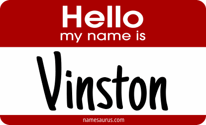 Hello my name is Vinston png download