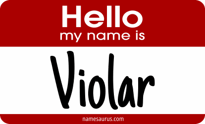 Hello my name is Violar png download
