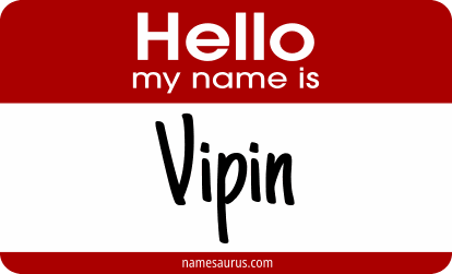 Hello my name is Vipin png download