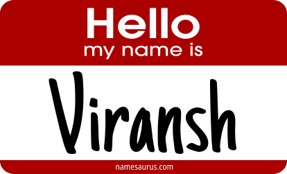 Hello my name is Viransh png download