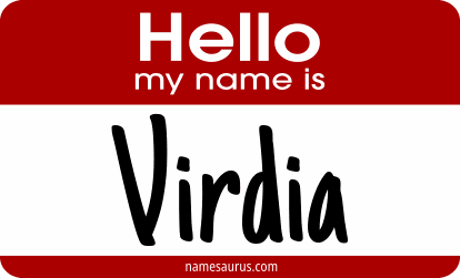 Hello my name is Virdia png download