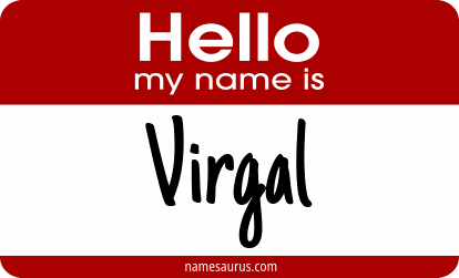Hello my name is Virgal png download