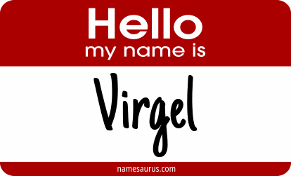 Hello my name is Virgel png download