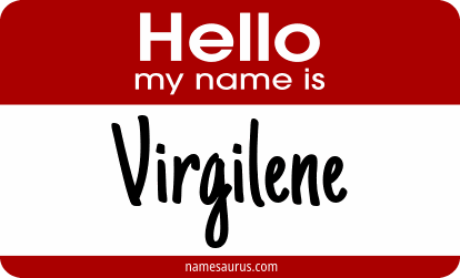 Hello my name is Virgilene png download