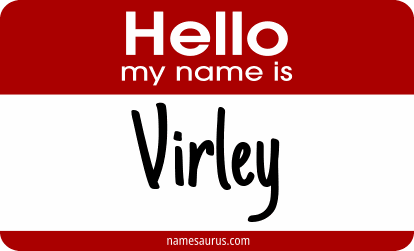 Hello my name is Virley png download