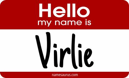Hello my name is Virlie png download
