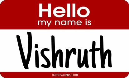Hello my name is Vishruth png download