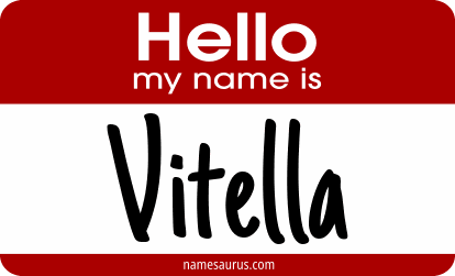 Hello my name is Vitella png download