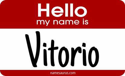 Hello my name is Vitorio png download