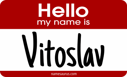 Hello my name is Vitoslav png download