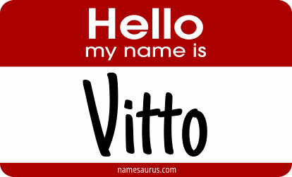 Hello my name is Vitto png download