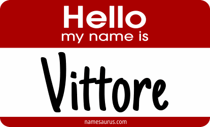 Hello my name is Vittore png download